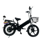 Factory direct sales of 20 inch fat tire heavy-duty lithium electric bicycles, powerful power motors, intelligent electric bike